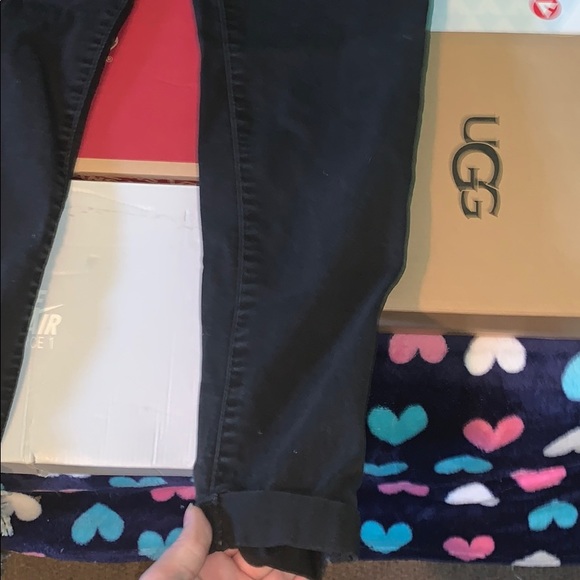 Black ankle jeans. - Picture 2 of 2